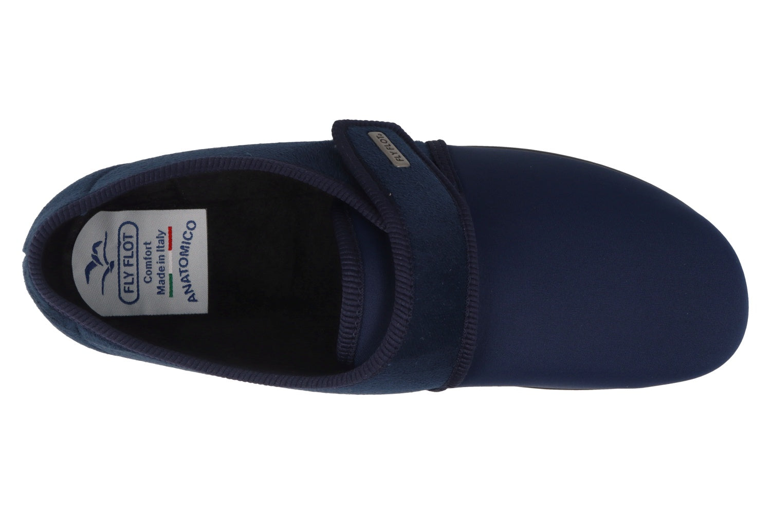 fly-flot-herren-hausschuh-microfaser-stretch-mit-klett image 2