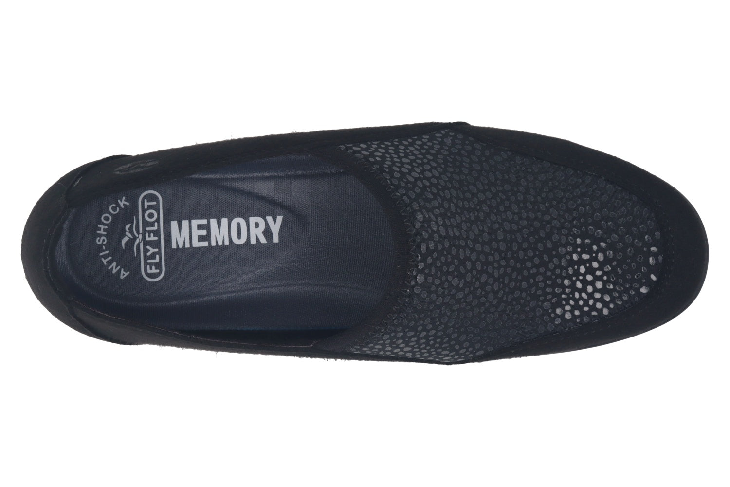 fly-flot-damen-schuh-aus-elastischer-microfaser-memory-fu-bett-4-8-cm-sohle image 2