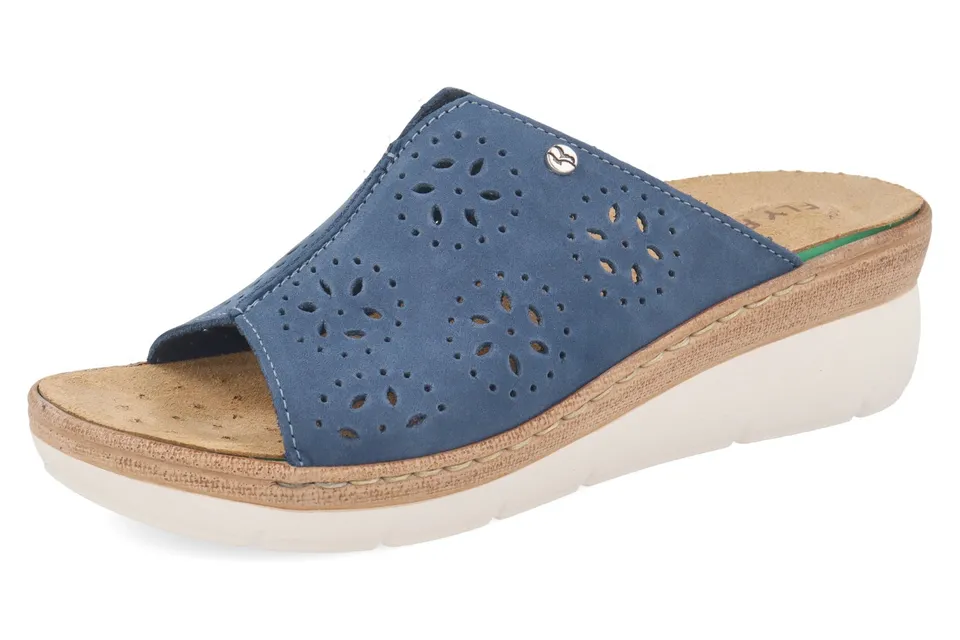 fly-flot-damen-leder-pantolette-mit-anti-shock-fu-bett image 1