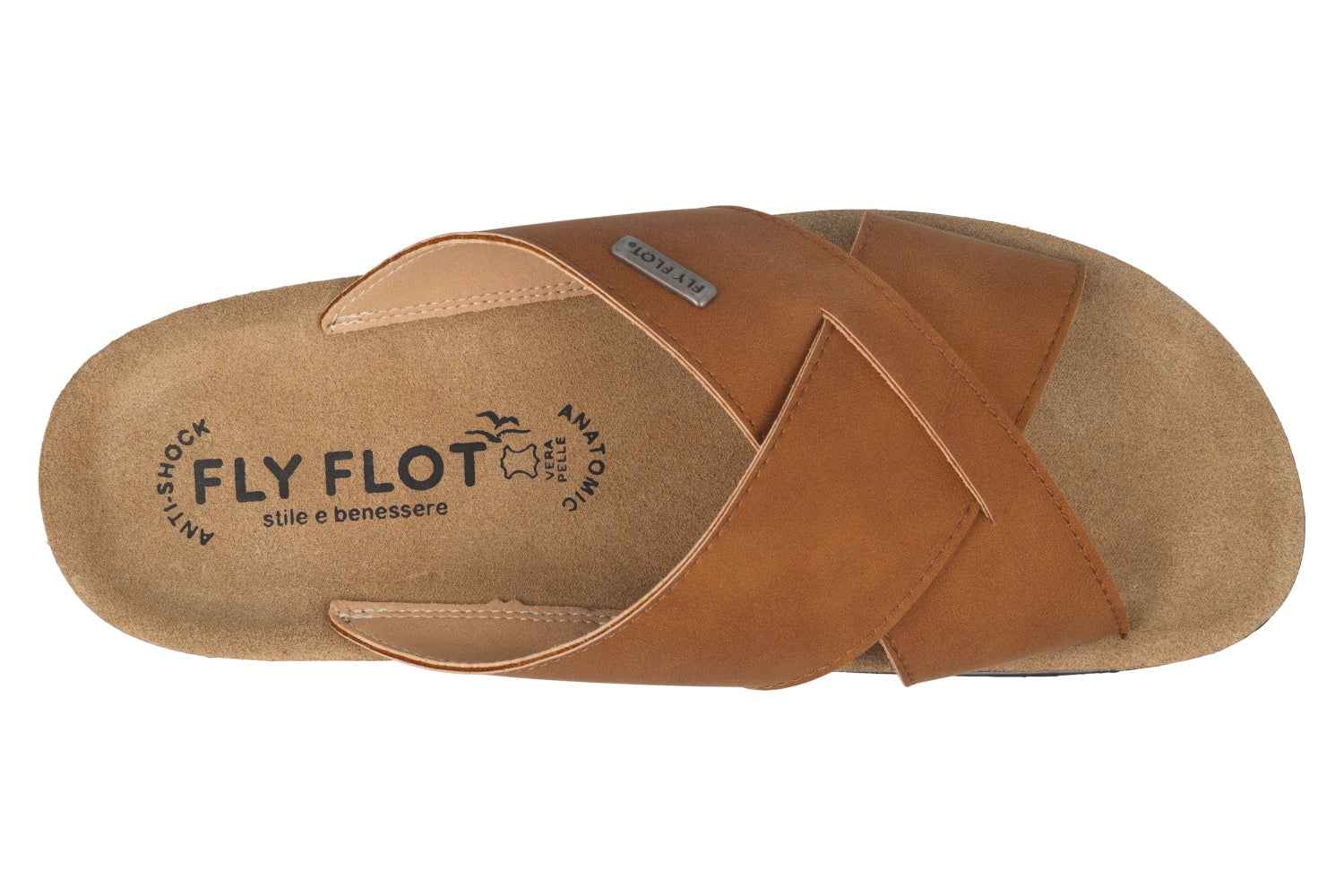 fly-flot-herren-pantolette-ecopelle-mit-leder-fu-bett image 6