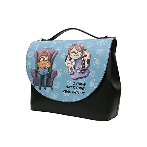 dogo-handy-bag-i-have-cattitude-vegane-umh-ngetasche-mit-griff image 5