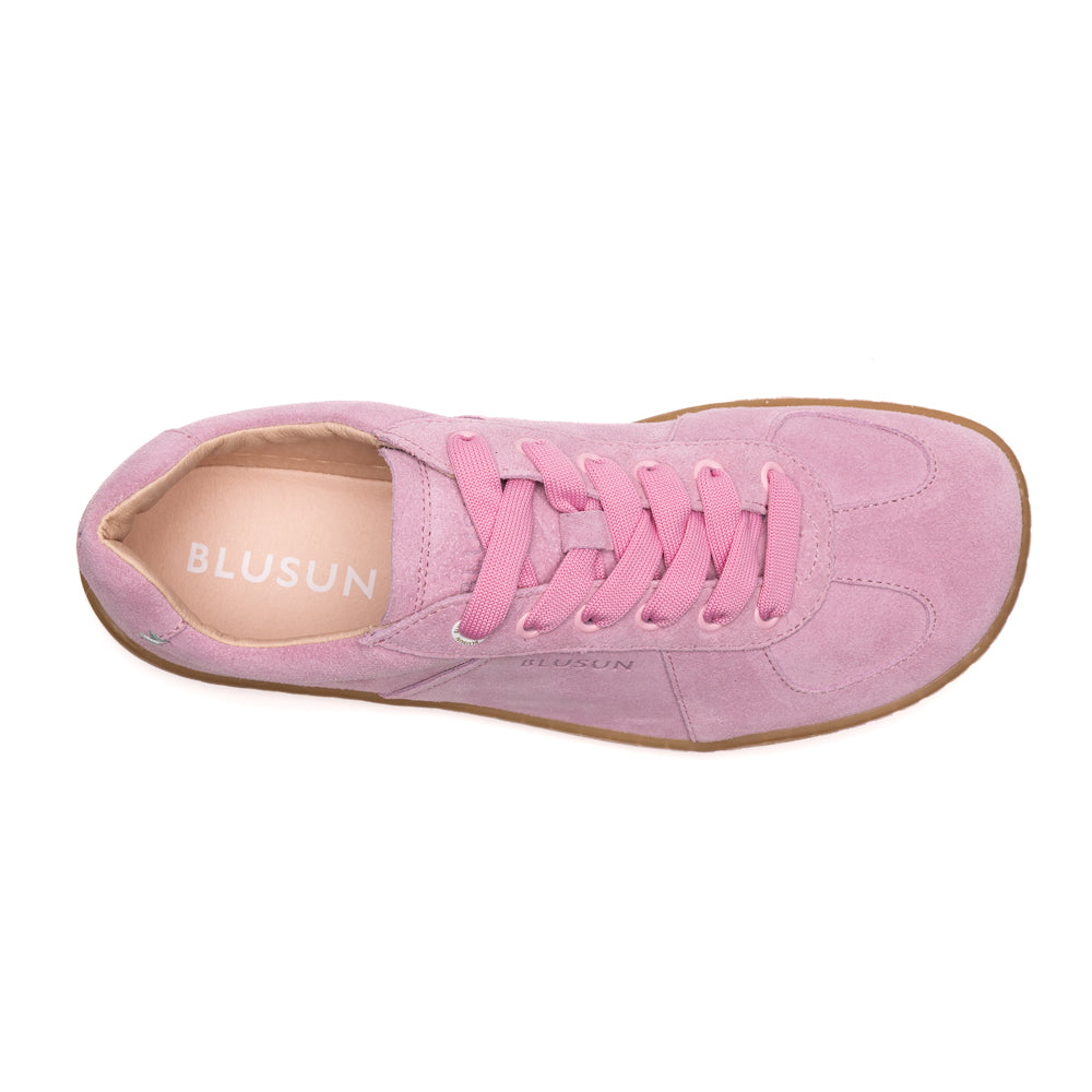 blusun-blsn-200w-damen-barfu-sneaker-lilac-pink-veloursleder image 3