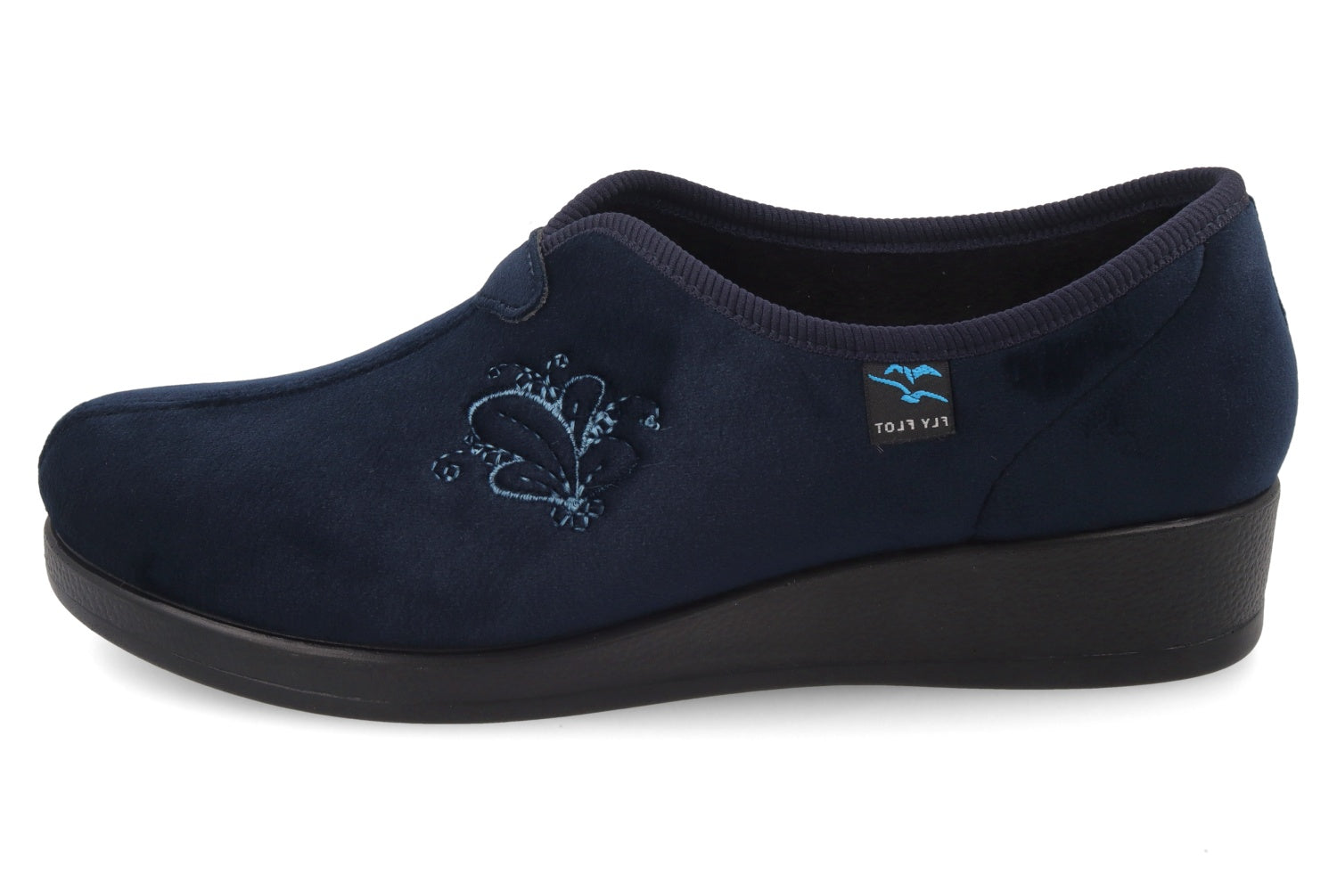 fly-flot-damen-pantofola-hausschuh-aus-samt-velours image 3