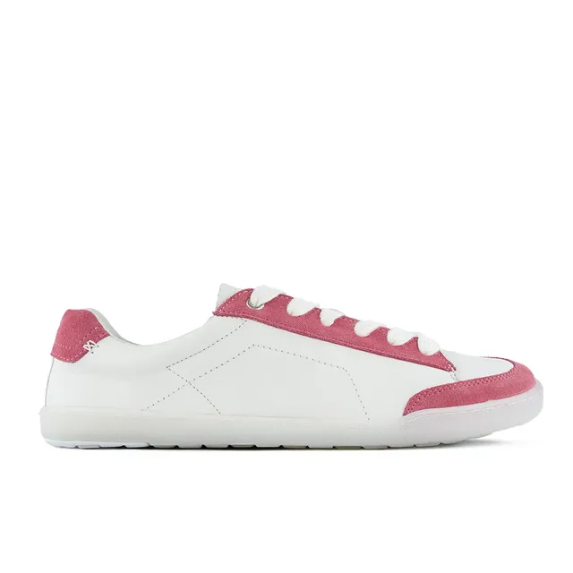 blusun-blsn-500w-damen-barfu-sneaker-white-pink-glatt-veloursleder image 1