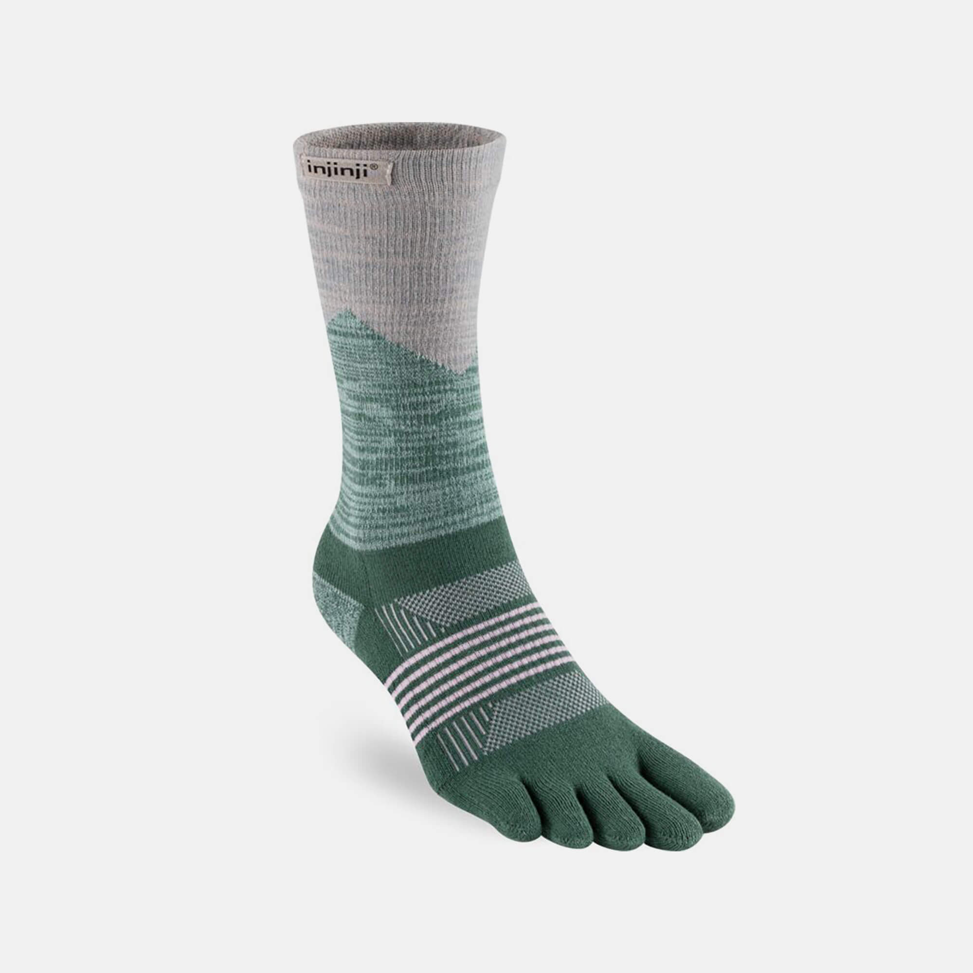 b-r-injinji-trail-zehensocken-grau-mit-coolmax-f-r-balance-und-grip image 4