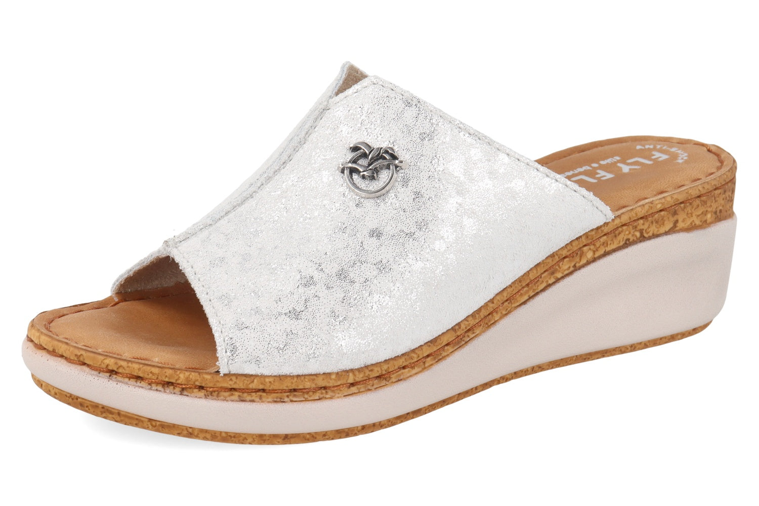fly-flot-damen-pantolette-aus-leder-mit-6-cm-keil-und-anti-shock-fu-bett image 5