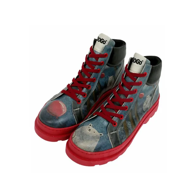 dogo-adriana-boots-damen-plateau-stiefeletten-vegan-bunt image 1