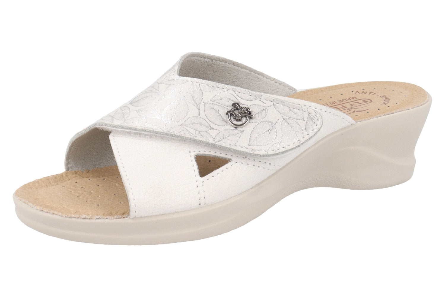 fly-flot-damen-pantolette-microfaser-mit-klett-air-flot-5-cm image 1