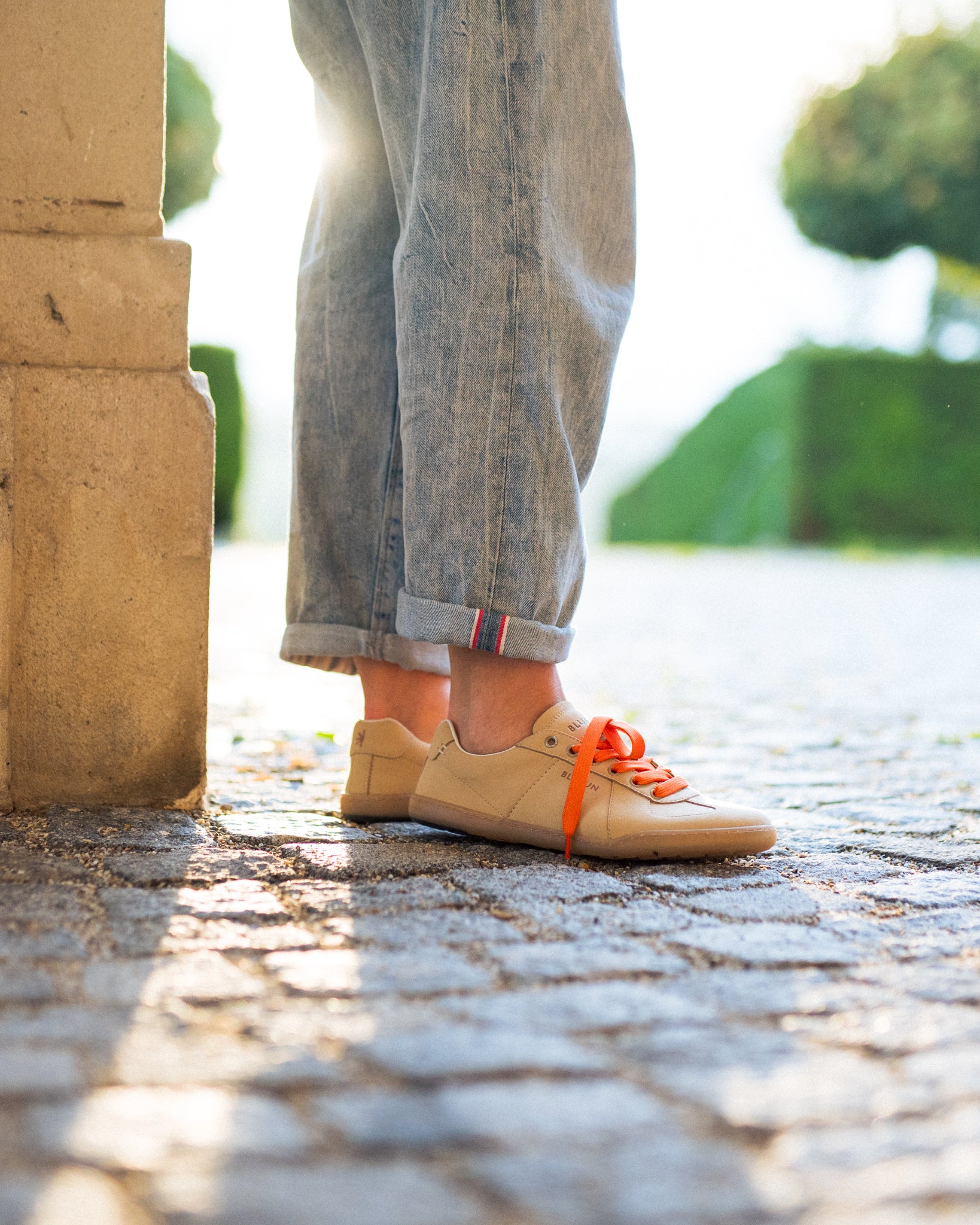 blusun-blsn-201w-barfu-sneaker-damen-light-beige-vegan image 2