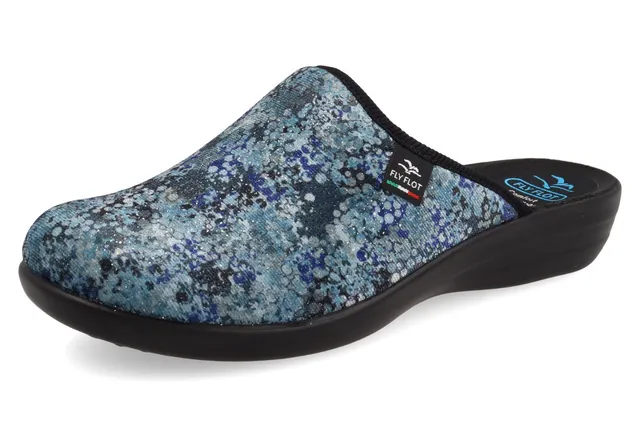 fly-flot-damen-pantolette-aus-elastischer-microfaser-stretch-3-5-cm-sohle image 1