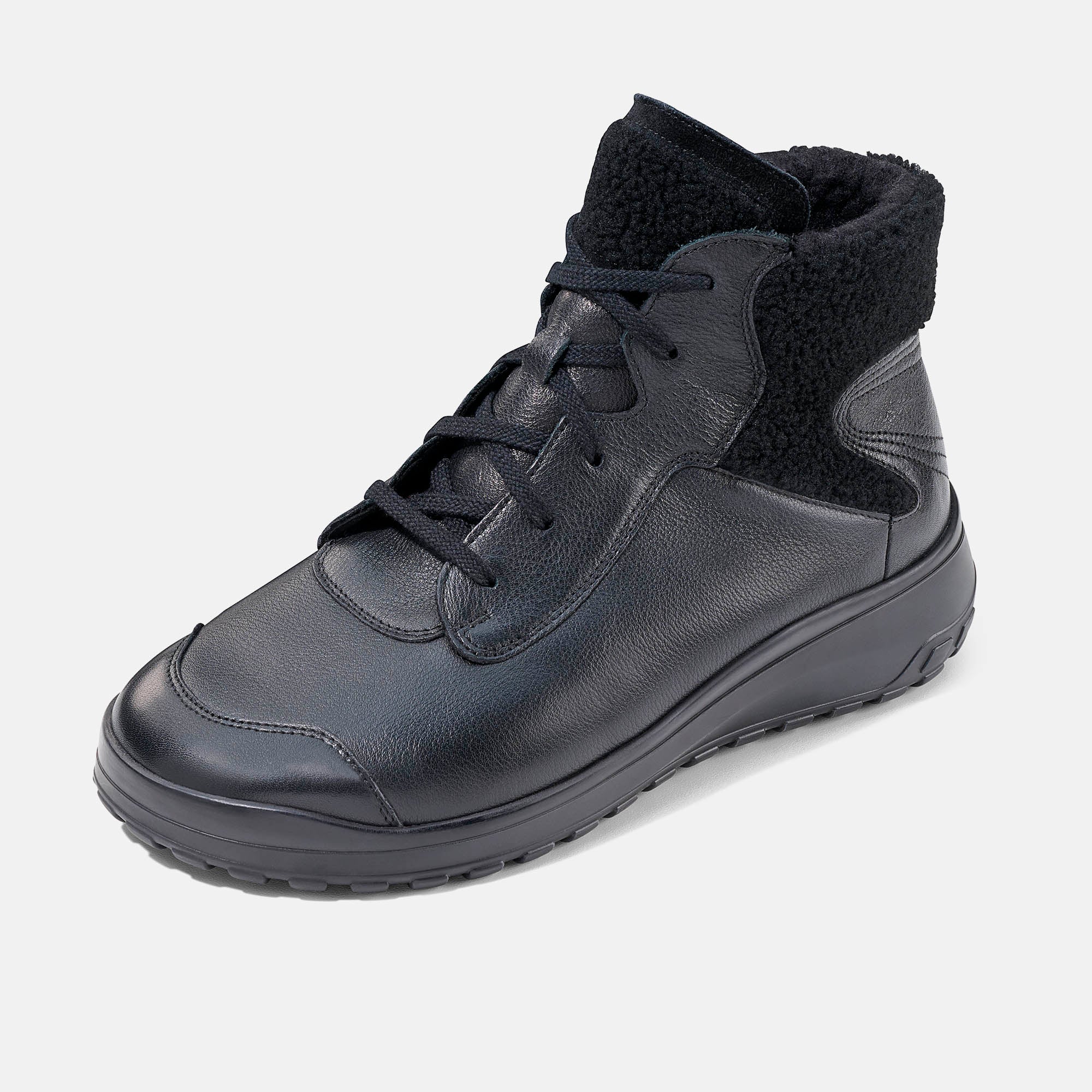 b-r-amal-damen-stiefelette-schn-rboot-schwarz image 3