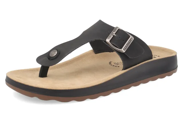 fly-flot-ciabatta-herren-pantolette-aus-ecopelle-lederfu-bett-3-cm-sohle image 1
