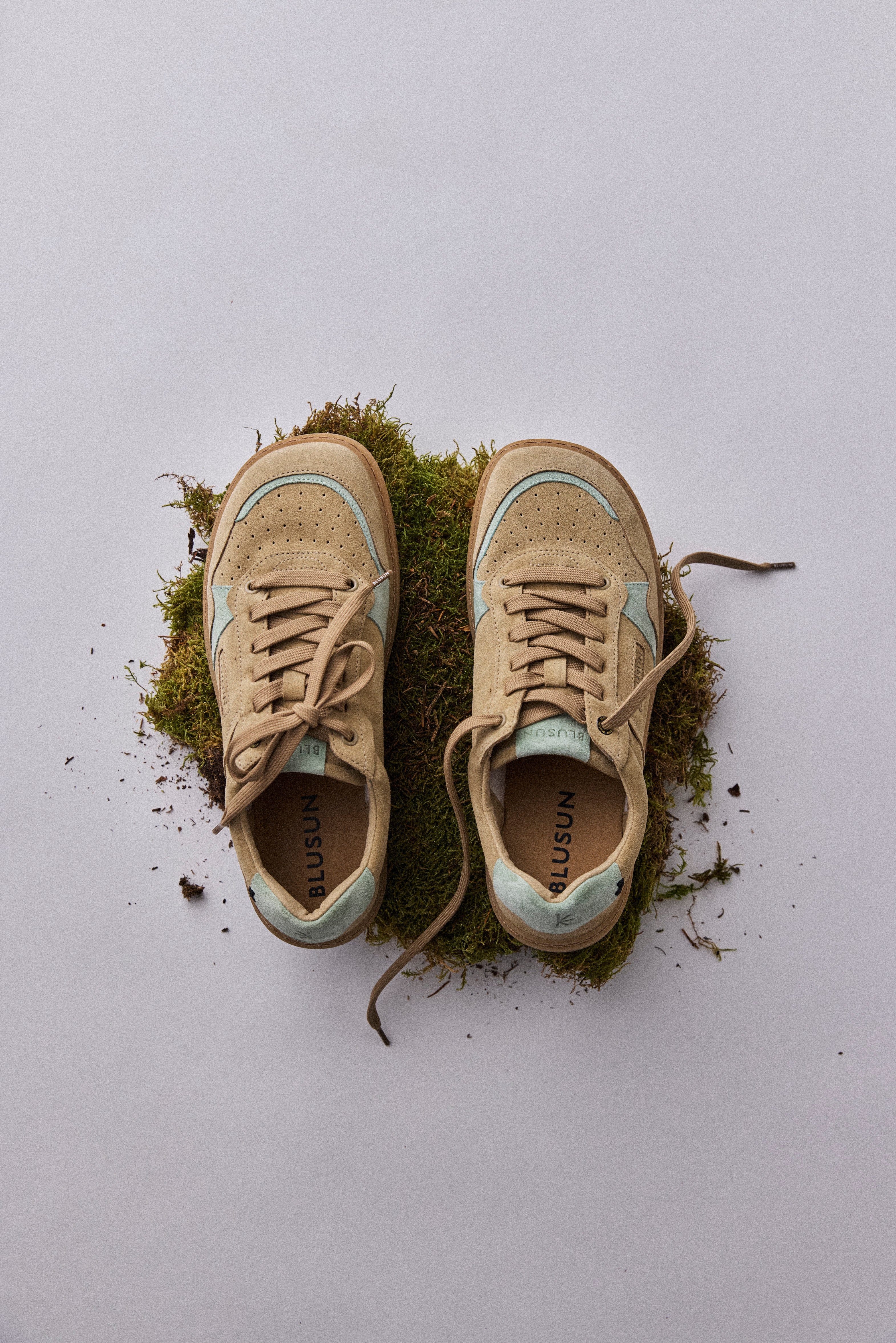 blusun-blsn-600-w-barfu-court-sneaker-damen-beige-green-plus-weite image 2