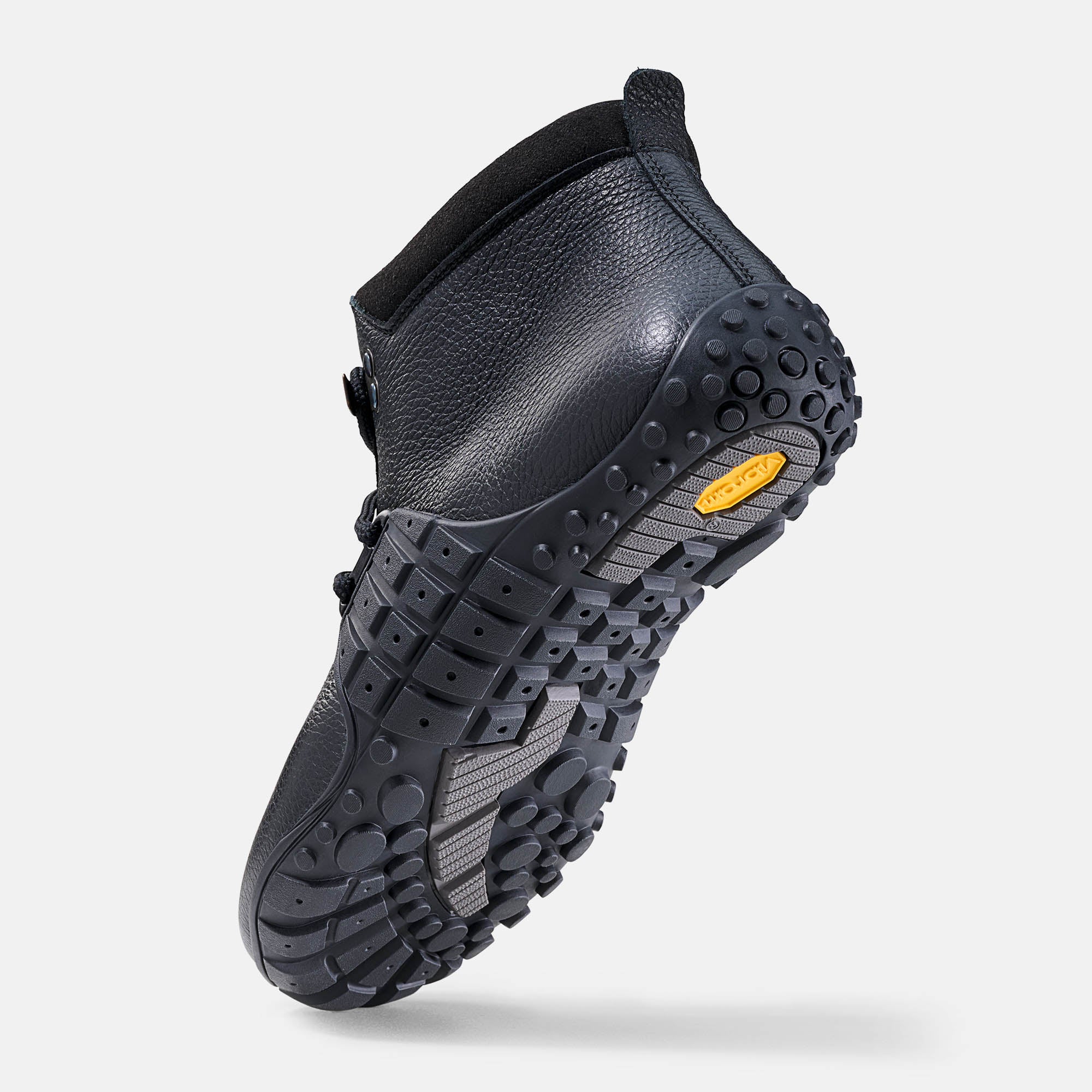 b-r-mountain-barefoot-wanderschuh-leder-braun-schwarz image 7