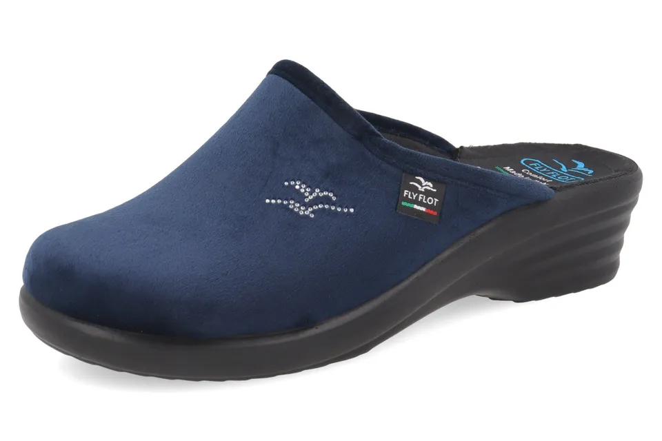 fly-flot-damen-ciabatta-pantolette-aus-samt-velours-mit-4-5-cm-sohle image 1
