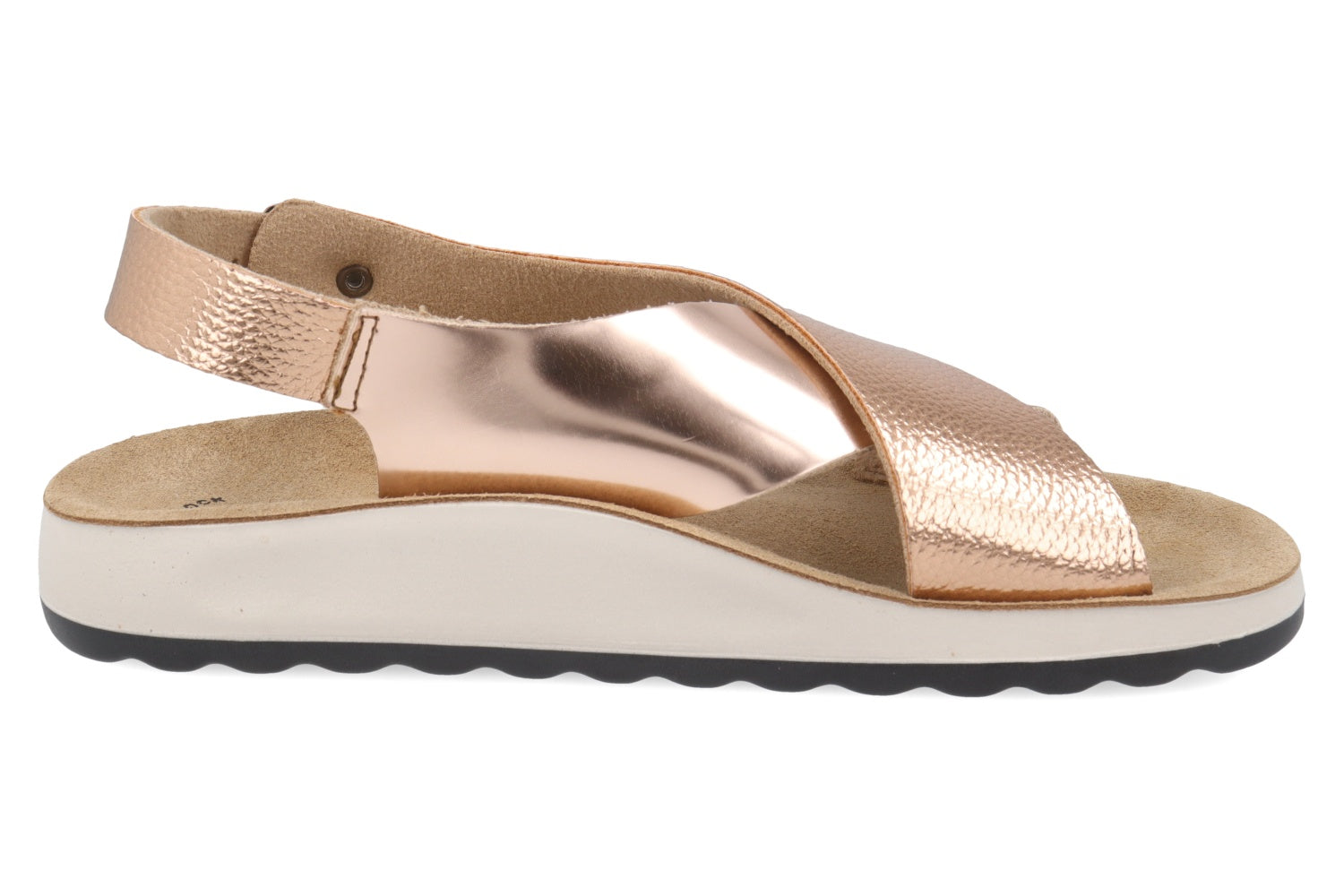 fly-flot-damen-sandale-aus-ecopelle-mit-klettriemen-leder-fu-bett image 4