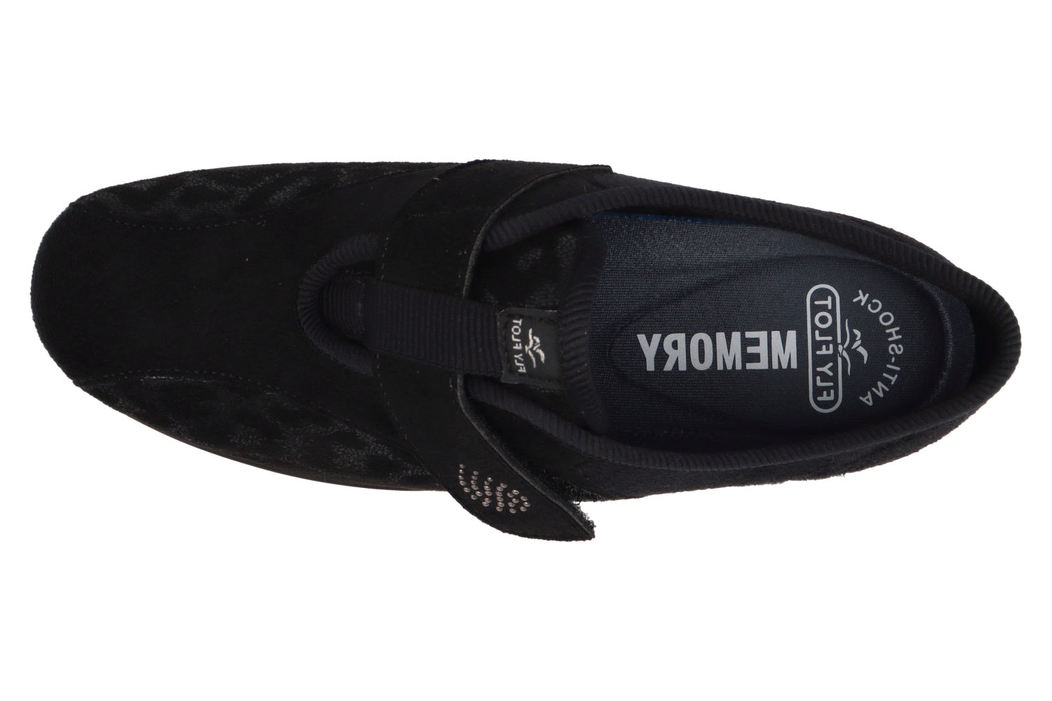 fly-flot-damen-schuh-elastik-microfaser-klett image 2