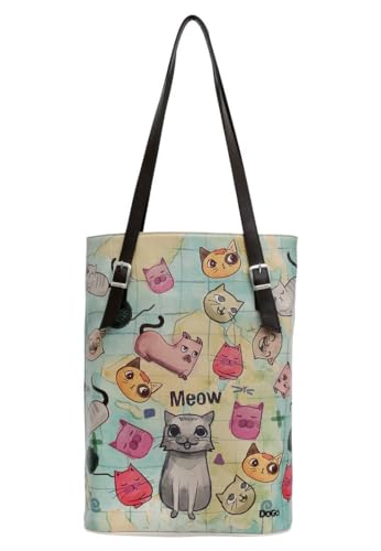 dogo-tall-bag-cats-of-the-world-vegane-damen-umh-ngetasche-tote-bag image 6