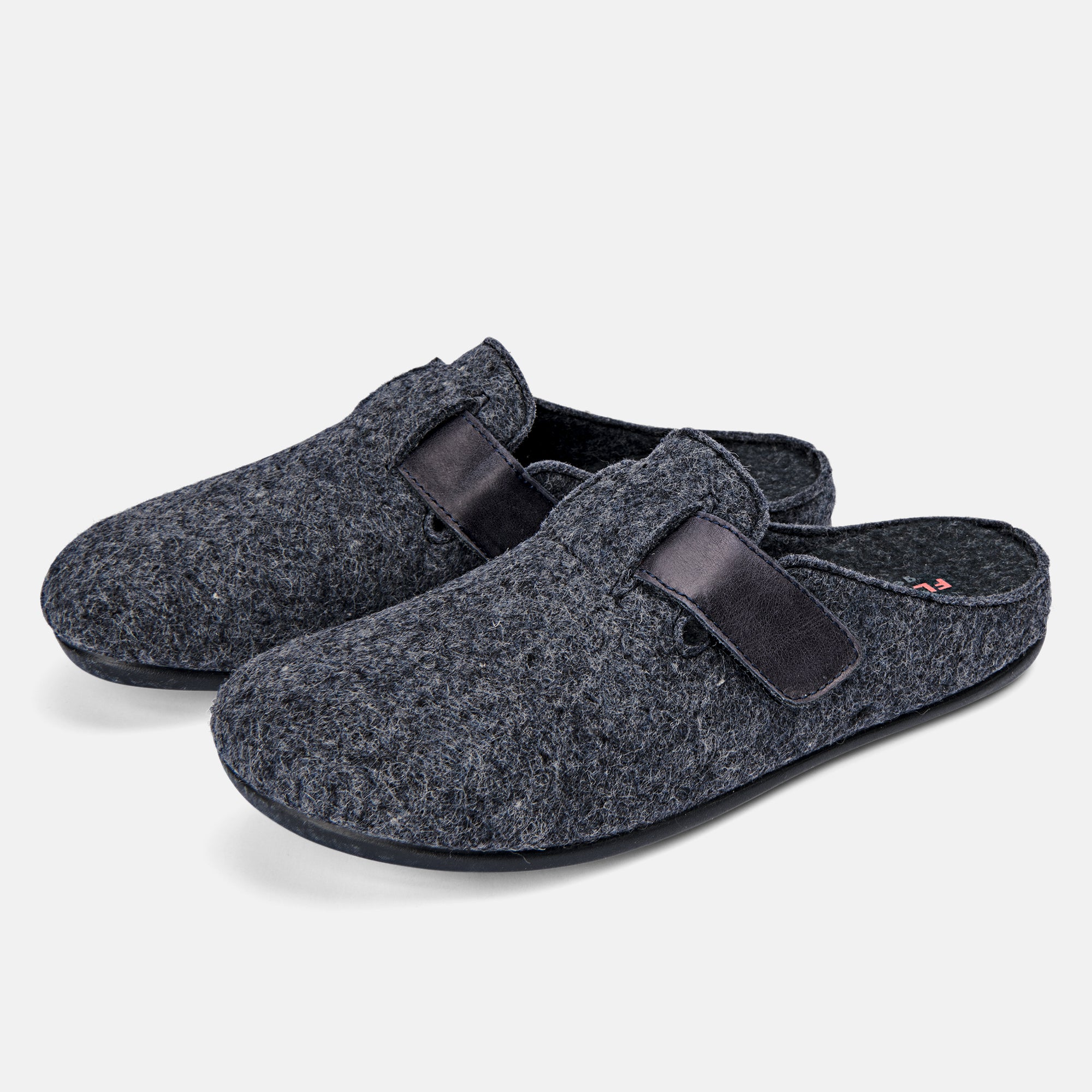 b-r-bozen-filz-hausschuh-herren-slipper-blau-flach image 2