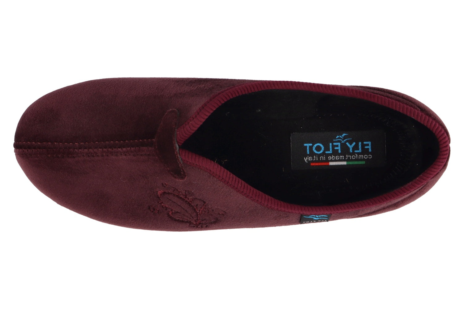 fly-flot-damen-pantofola-hausschuh-aus-samt-velours image 6