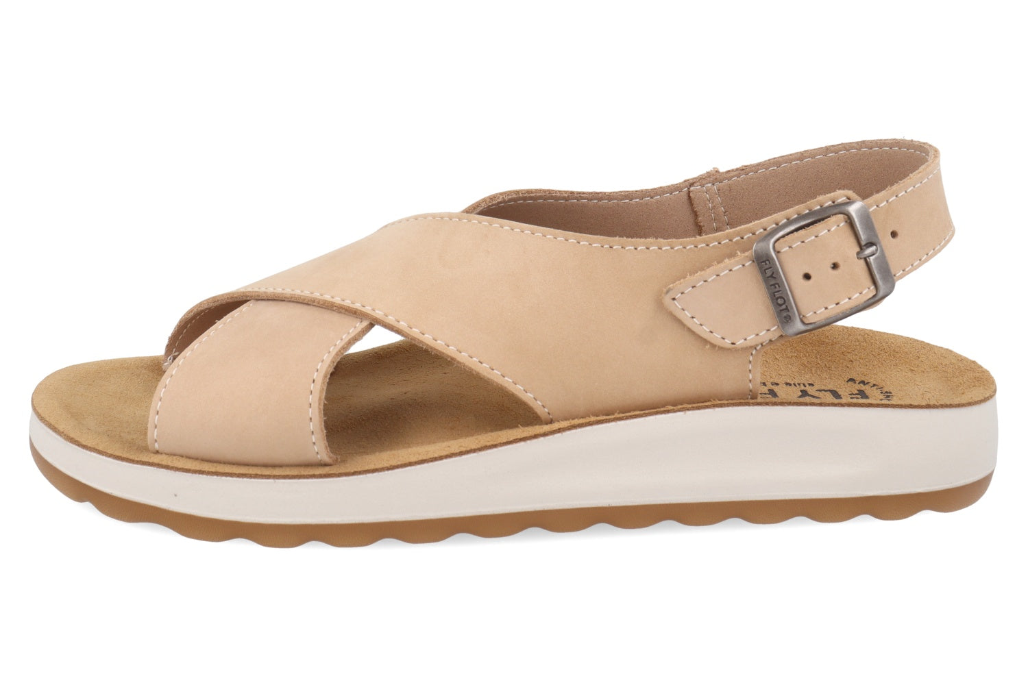 fly-flot-damen-sandale-leder-mit-verstellbarem-riemen image 7