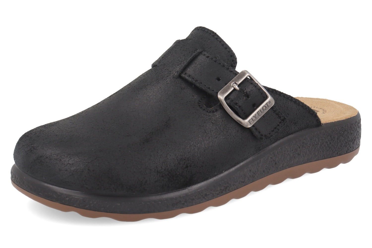 fly-flot-herren-pantolette-leder-schnalle-3-5-cm image 1