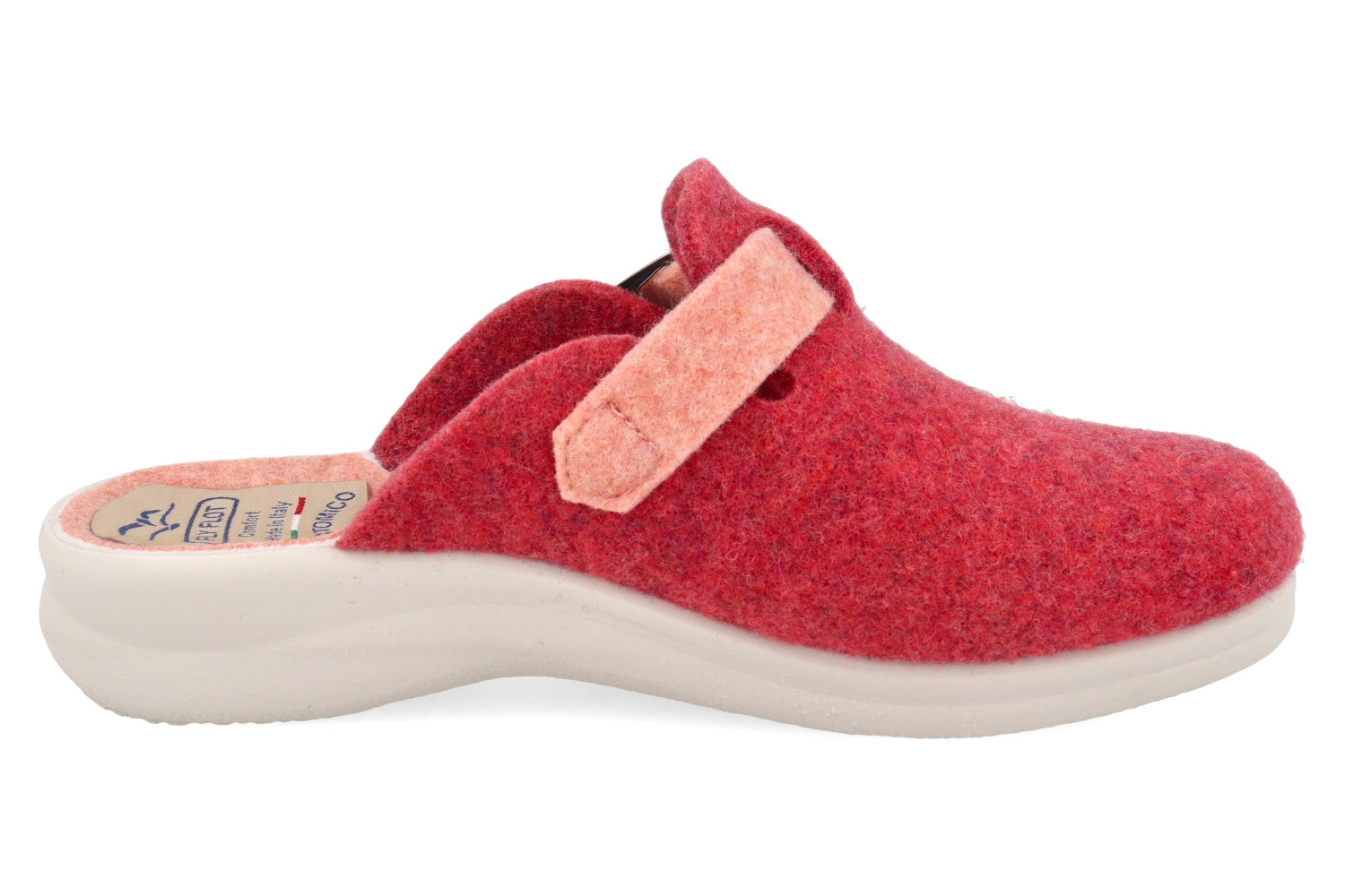 fly-flot-damen-pantolette-microfaser-mit-schnalle-3-cm-sohle image 4