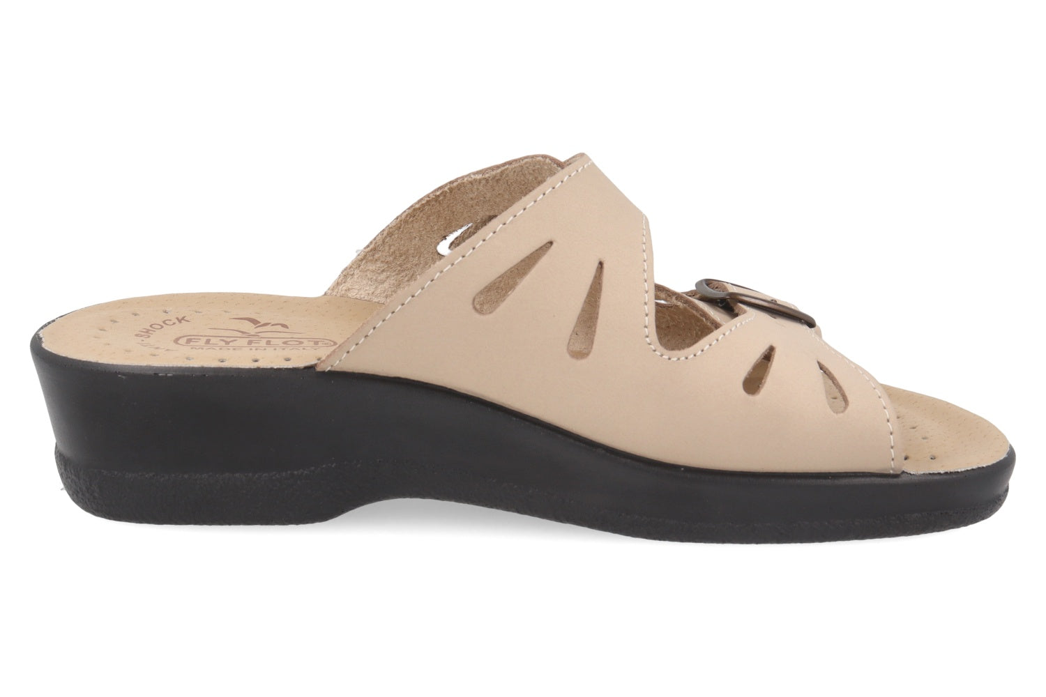 fly-flot-damen-pantolette-leder-mit-verstellbarer-schnalle image 8