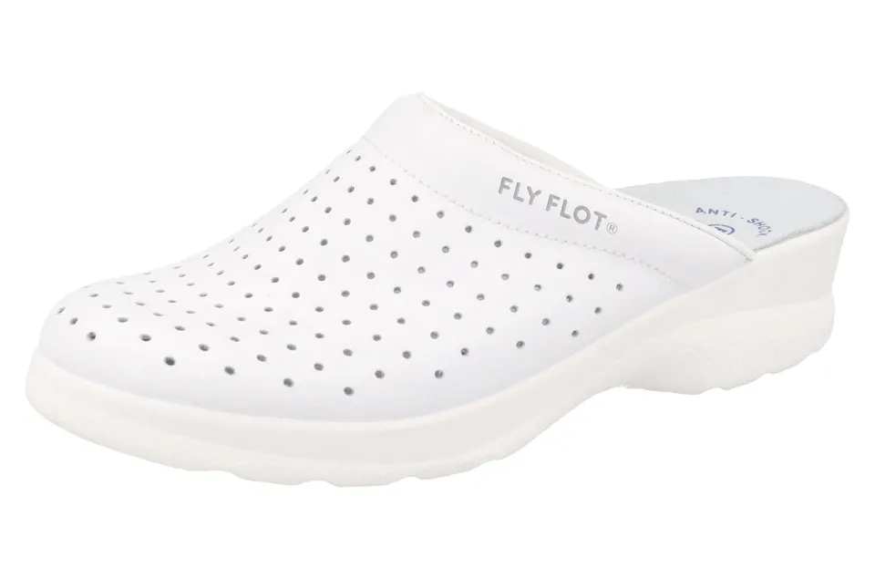 fly-flot-damen-pantolette-ciabatta-aus-gelochtem-leder image 1