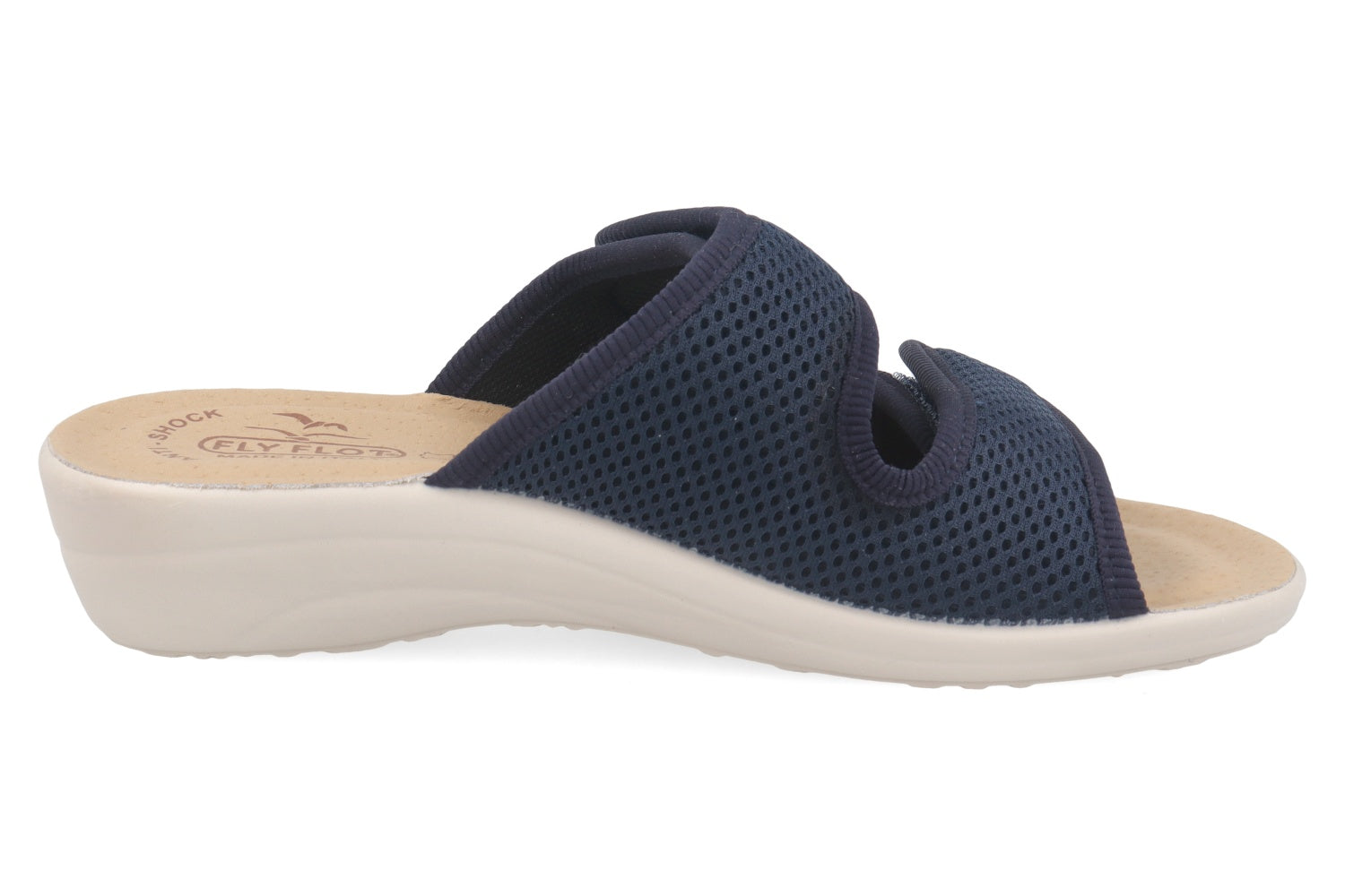 fly-flot-ciabatta-damen-pantolette-aus-elastischem-netz-klett-leder-fu-bett-4-cm image 4