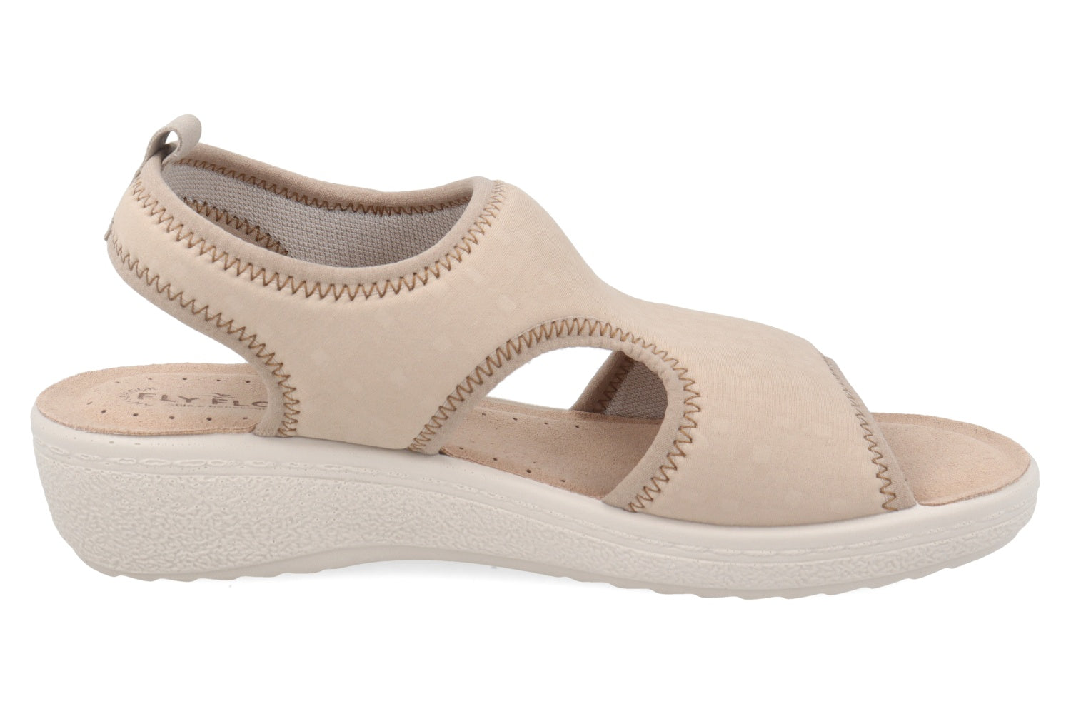 fly-flot-damen-sandale-aus-elastischer-mikrofaser-mit-leder-fu-bett-4-cm image 4