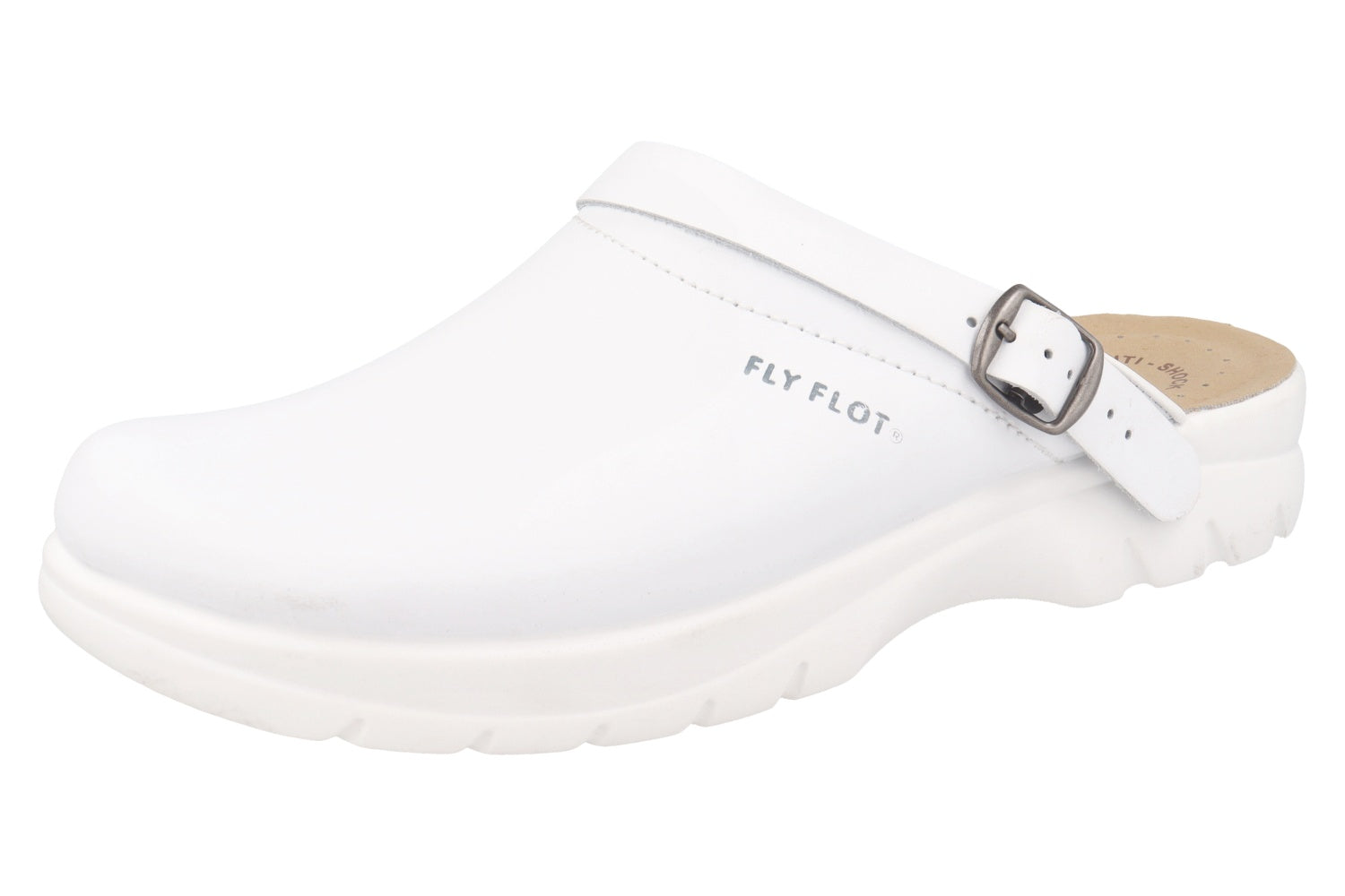 fly-flot-herren-leder-pantolette-mit-klettverschluss image 1