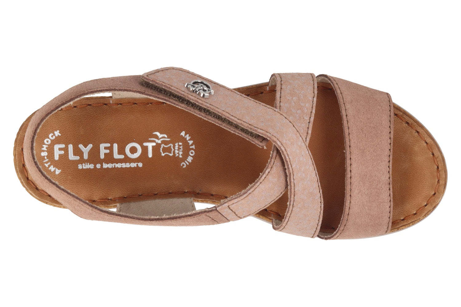 fly-flot-damen-sandale-aus-leder-mit-klett-und-6-cm-sohle image 6