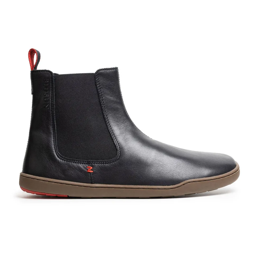 blusun-blsn-300w-barfu-chelsea-stiefelette-damen-schwarz-glattleder image 1