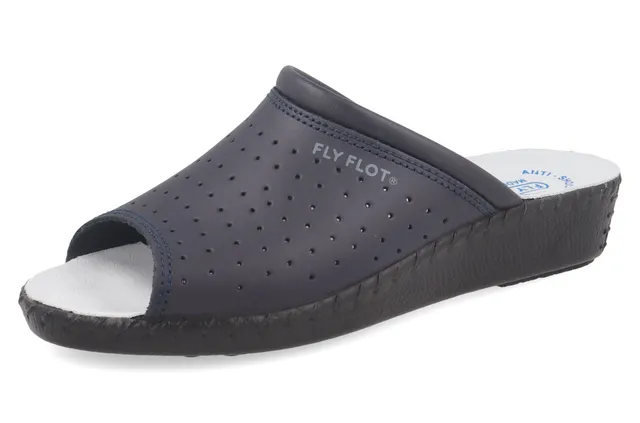 fly-flot-damen-leder-pantolette-mit-4-cm-keilsohle image 1