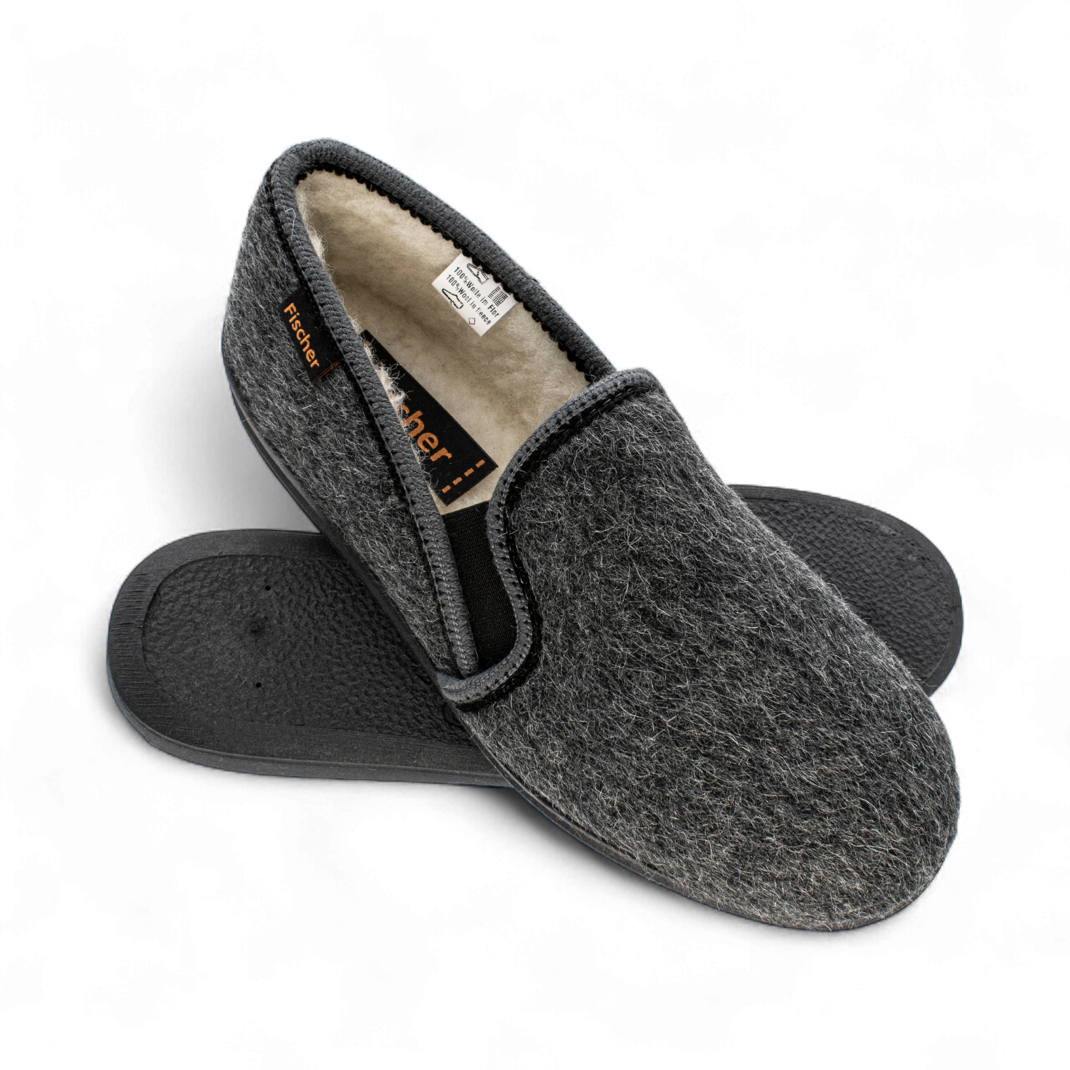 fischer-markenschuh-herren-hausschuh-lillestr-m-2610-stichelhaar image 7