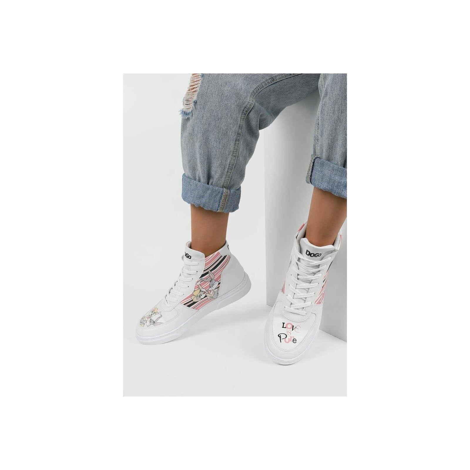 dogo-ace-boots-love-is-pure-vegane-damen-stiefelette image 2