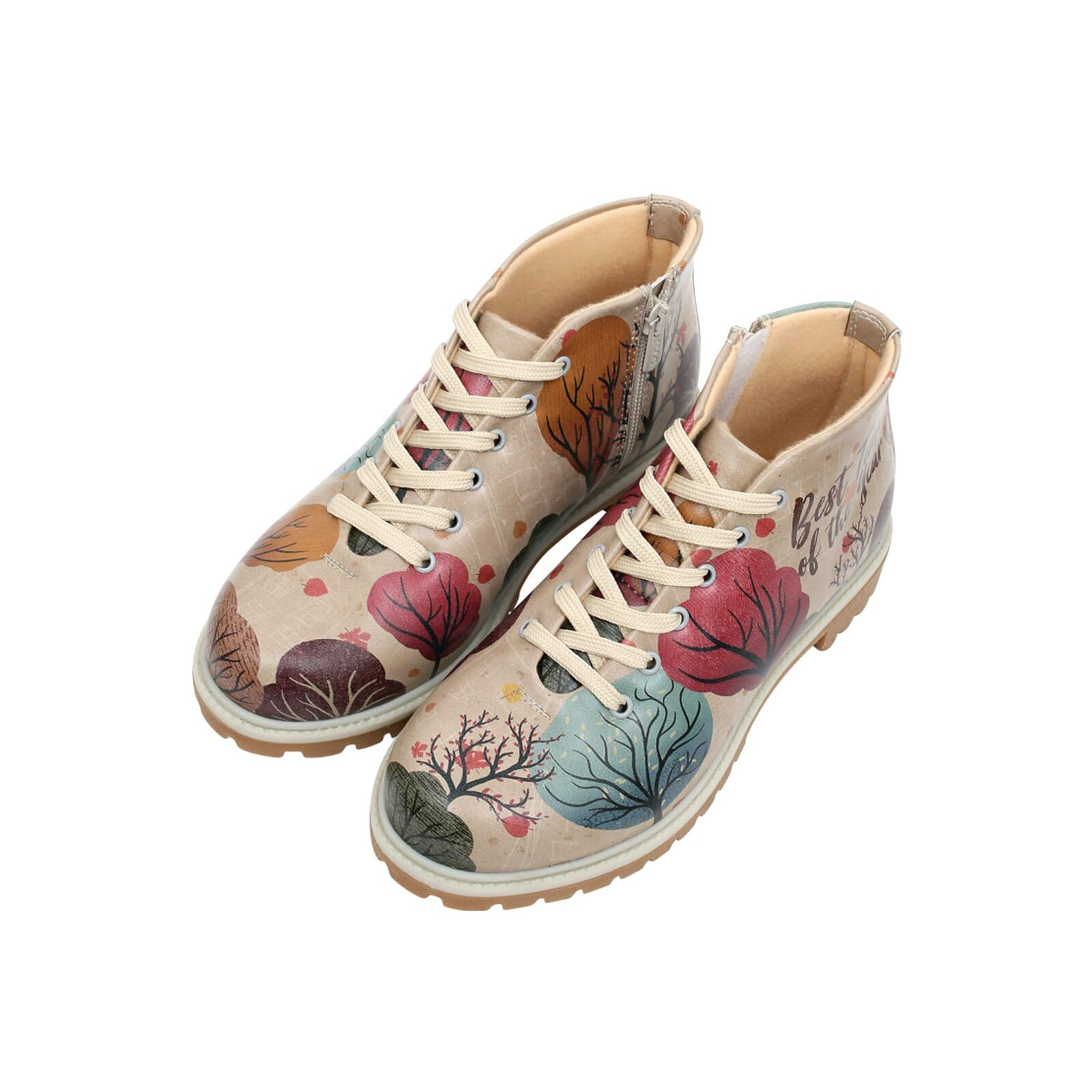 dogo-shortcut-boots-damen-stiefeletten-vegan-bunt image 1