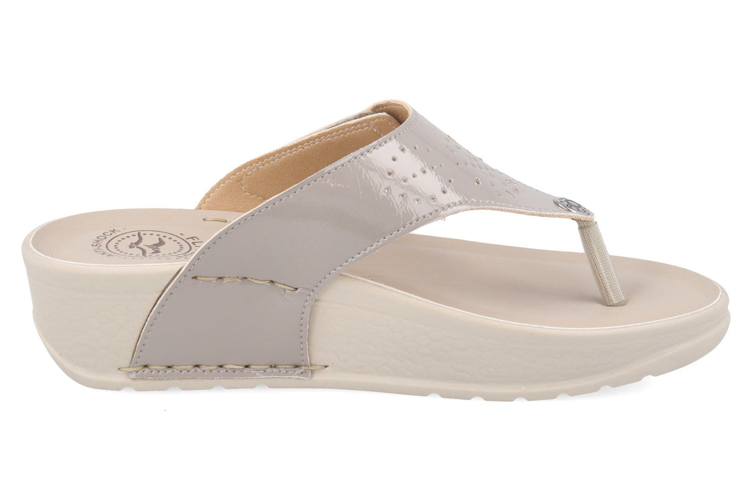 fly-flot-damen-pantolette-aus-stoff-mit-klett-und-4-6-cm-sohle image 4
