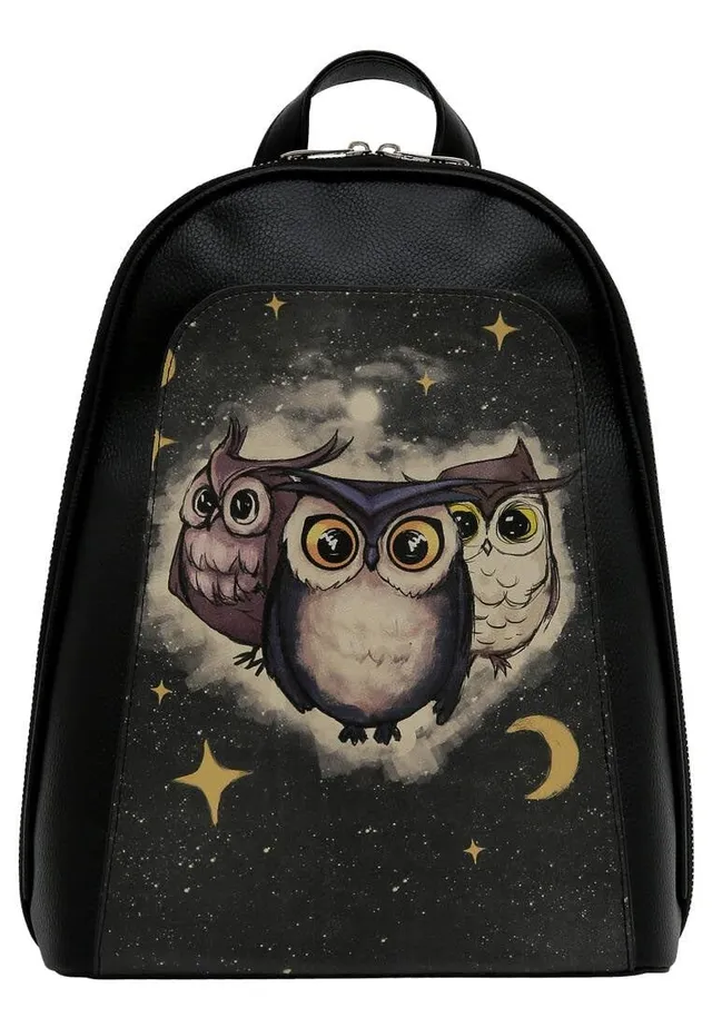 dogo-tidy-bag-owls-family-damen-rucksack-vegan image 1
