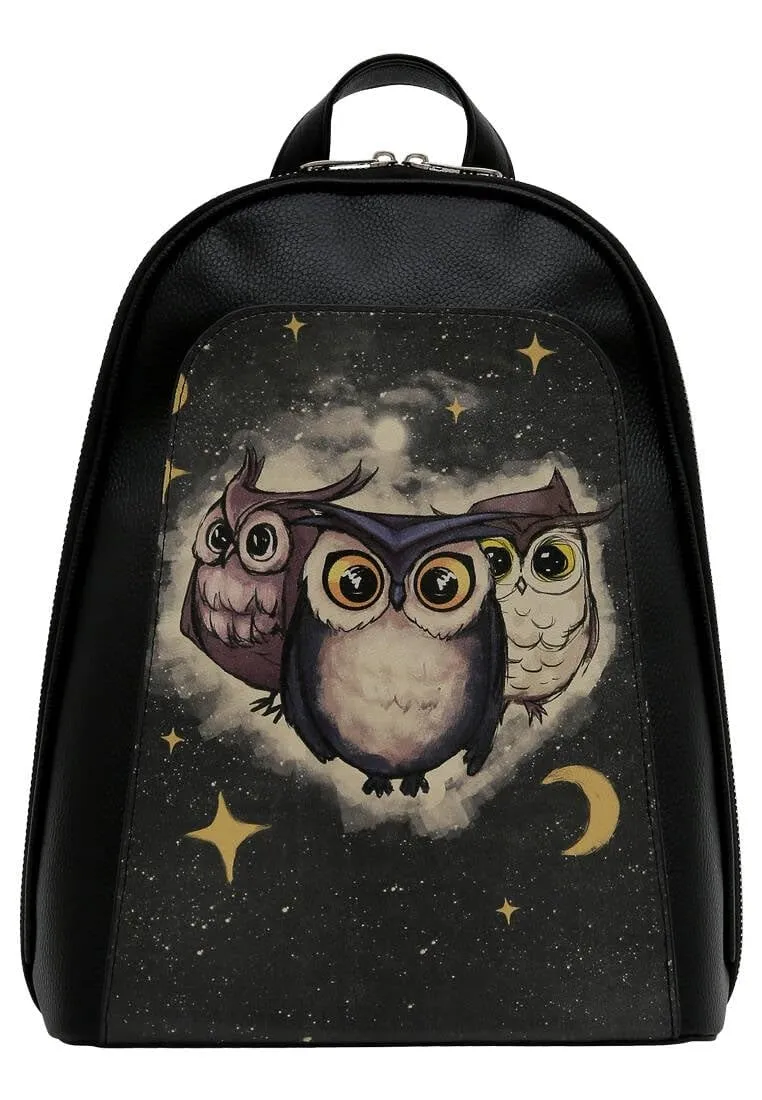 dogo-tidy-bag-owls-family-damen-rucksack-vegan image 1