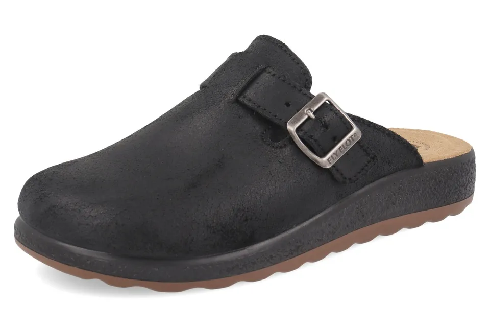 fly-flot-herren-pantolette-leder-schnalle-3-5-cm image 1