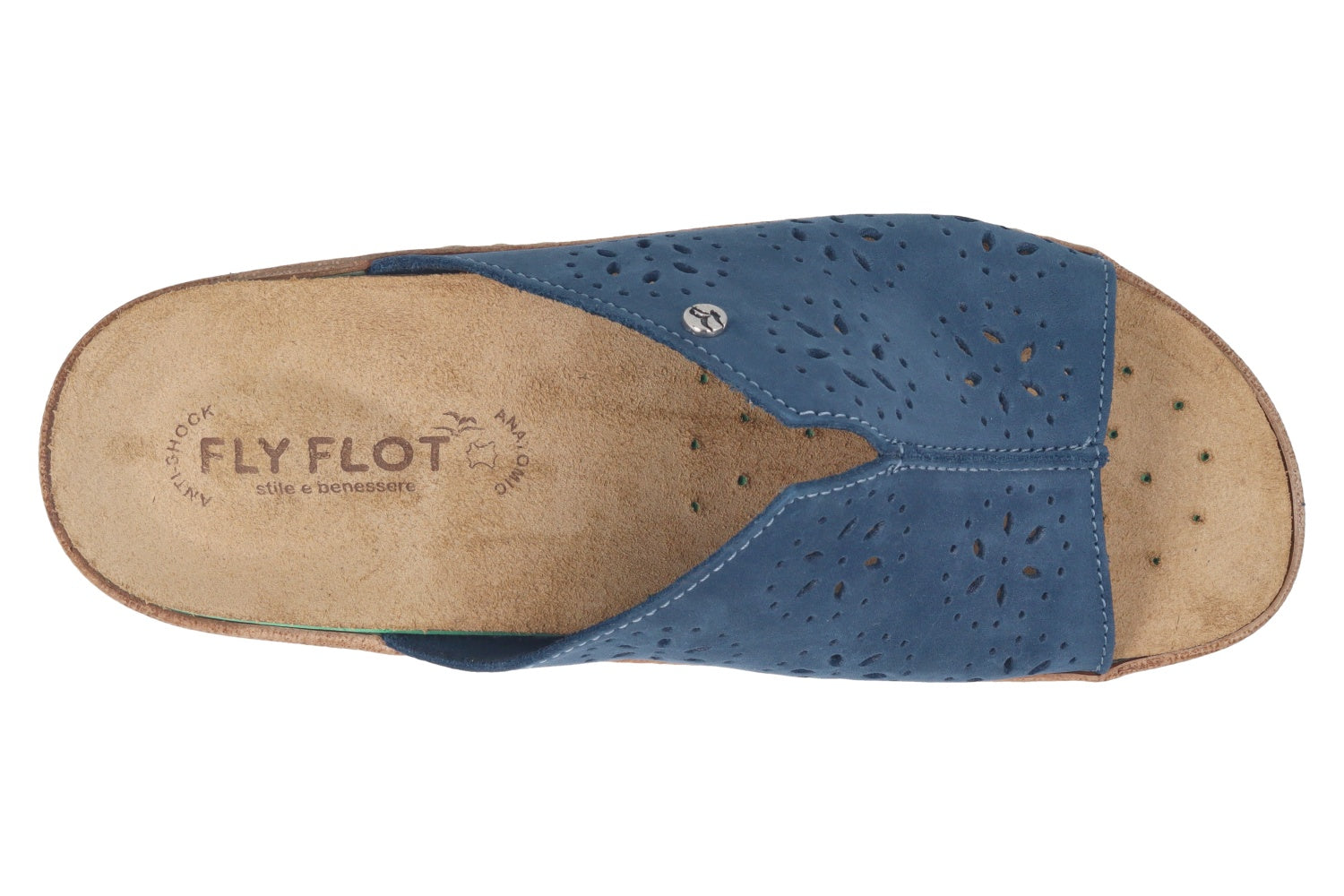 fly-flot-damen-leder-pantolette-mit-anti-shock-fu-bett image 2