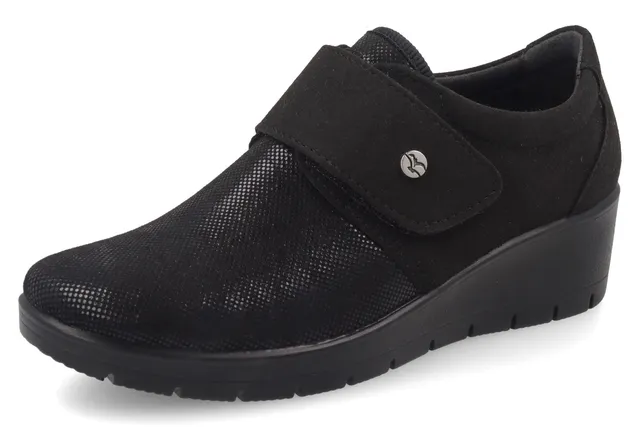 fly-flot-damen-schuhe-aus-elastischer-microfaser-mit-klett-memory-4-8-cm image 1