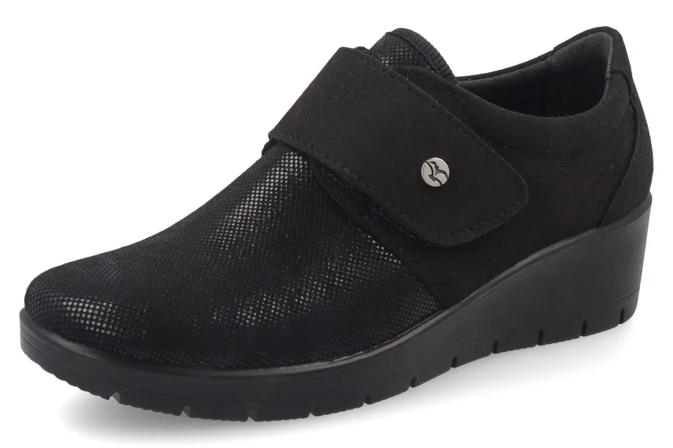 fly-flot-damen-schuhe-aus-elastischer-microfaser-mit-klett-memory-4-8-cm image 1