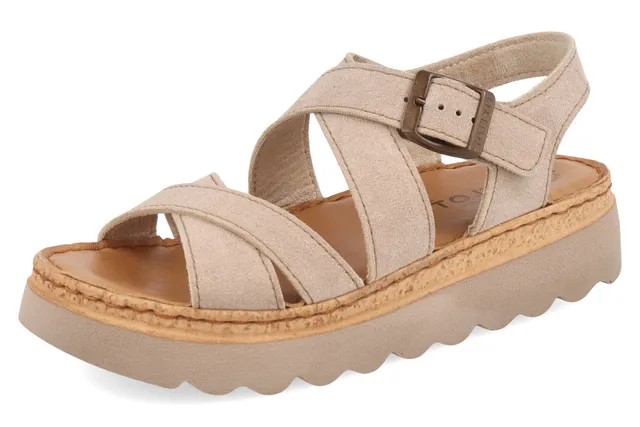 fly-flot-damen-sandale-ecoleder-mit-schnalle-4-cm image 1