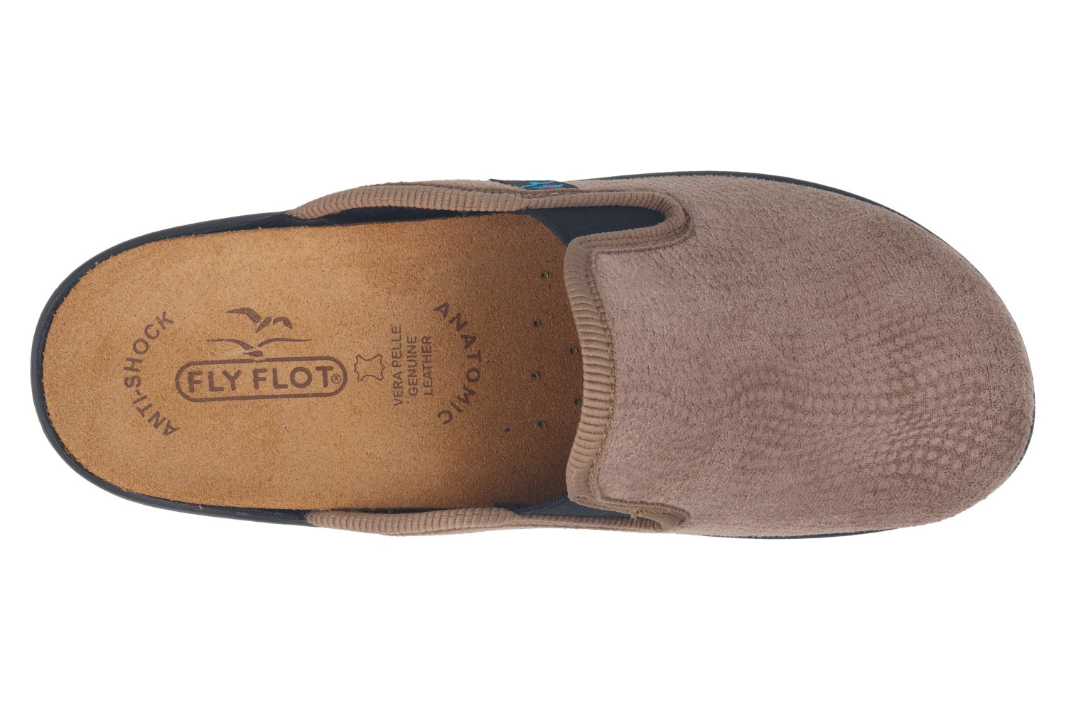 fly-flot-damen-pantolette-aus-elastischer-microfaser-leder-fu-bett-5-cm-sohle image 2