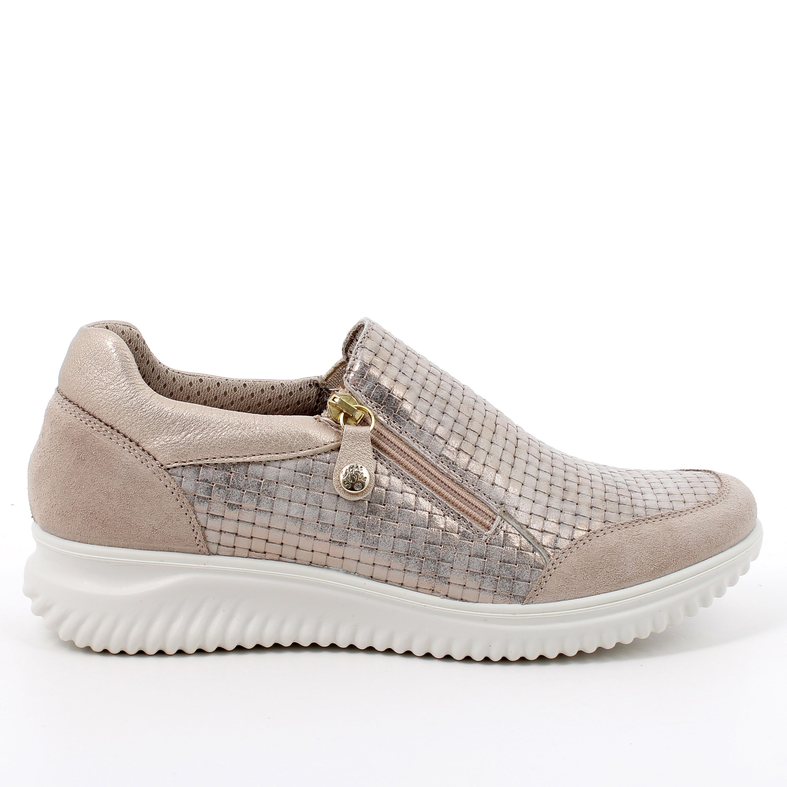 imac-damen-schn-rschuh-taupe-flechtleder-rei-verschluss image 4