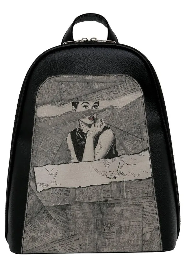 dogo-tidy-bag-go-back-to-being-yourself-vegane-damen-rucksack image 1