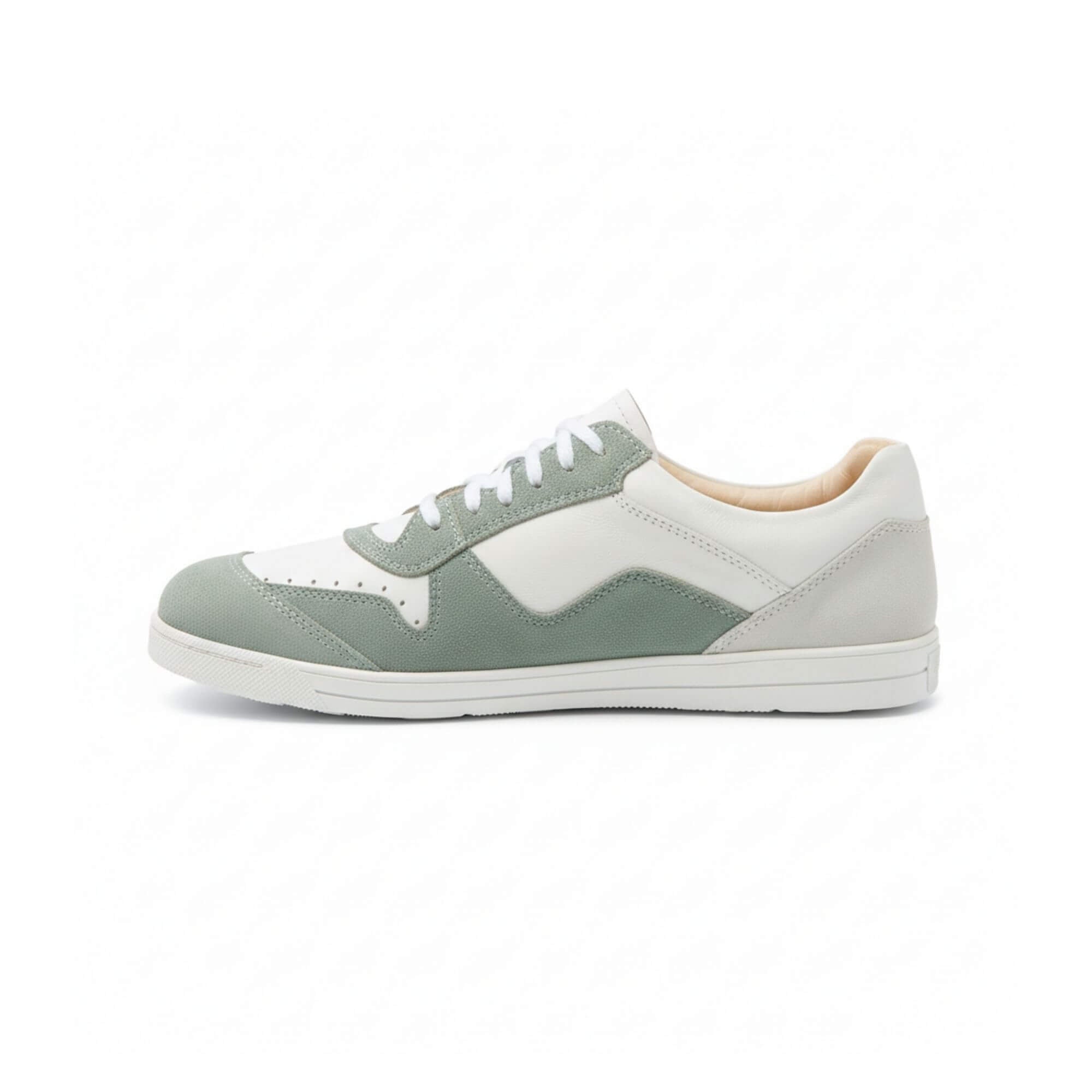 b-r-alea-damen-barfu-sneaker-schn-rschuhe-blau-flach image 8